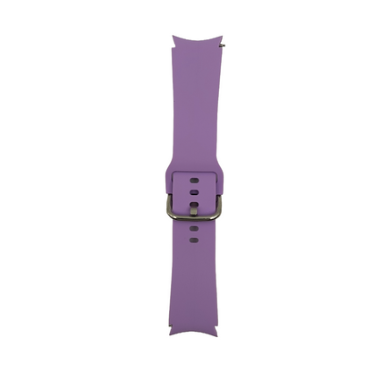 Valente Premium Silicone 20mm Buckle Watch Strap Compatible with Galaxy Watch 4/5/6